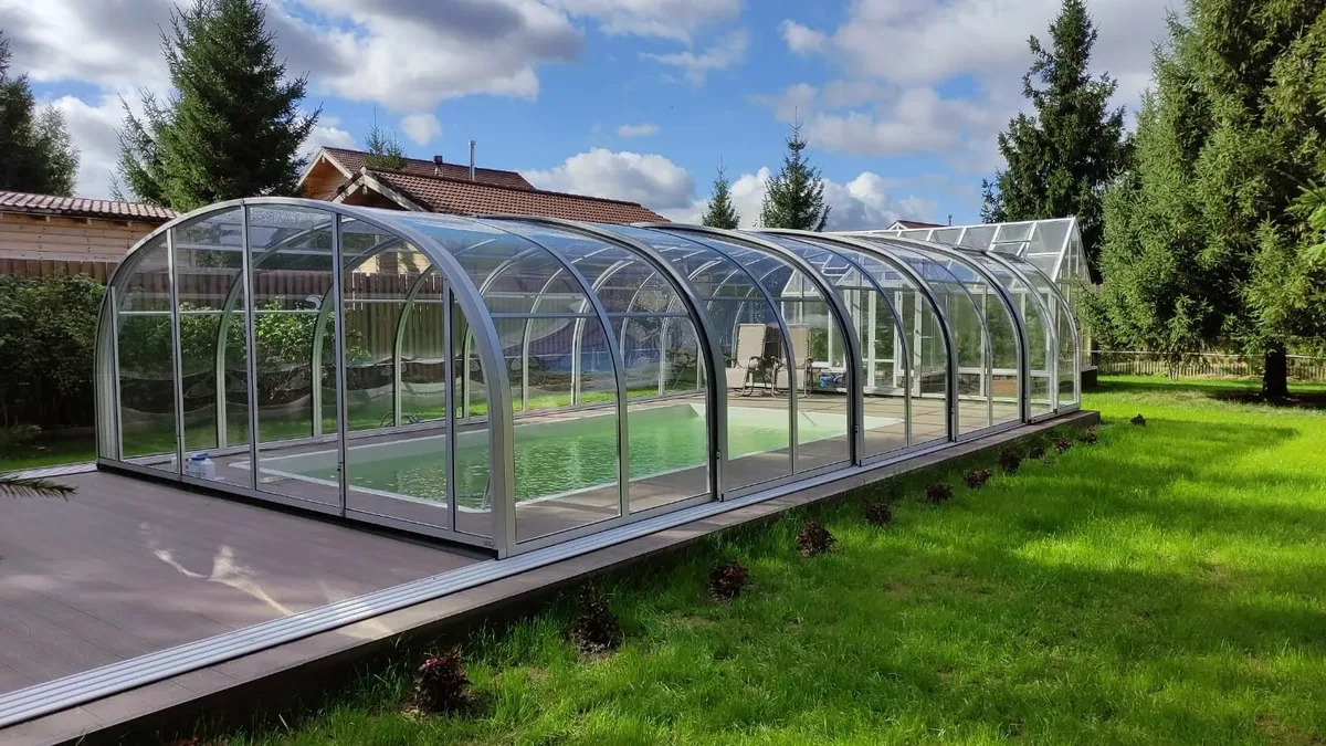 Композитный бассейн Laguna 7 — готовый проект в Гатчине