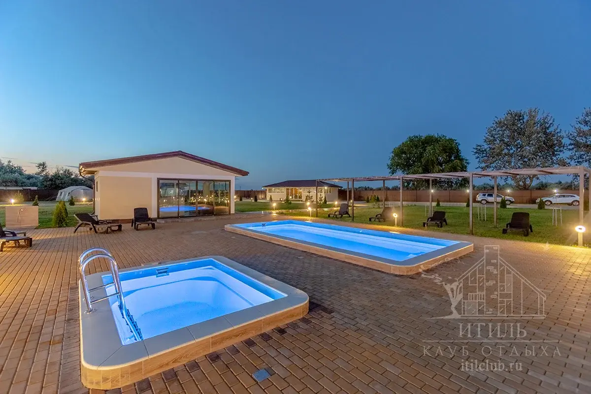 Композитная купель Laguna 3 — установка в Гатчине